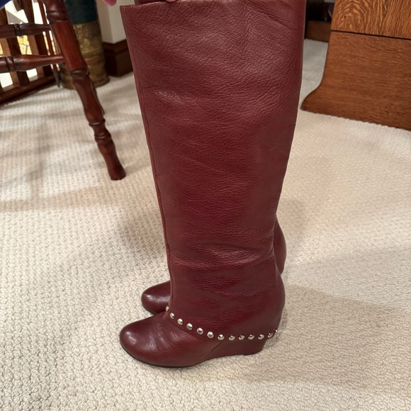 BCBGeneration Brown Leather Boots - Picture 8 of 12
